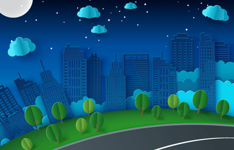 night background
